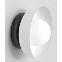 Emibig Ozzy kinkiet 1x8 W biały/czarny 1516/K1