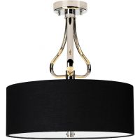 Elstead Lighting Falmouth lampa wisząca 3x3 W czarna-polerowany chrom BATH-FALMOUTH-SF-PC