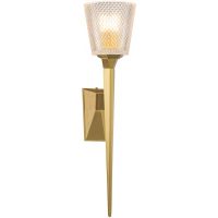 Elstead Lighting Verity kinkiet 1x3 W mosiądz szczotkowany BATH-VERITY-BB