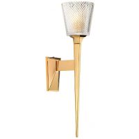 Elstead Lighting Verity kinkiet 1x3 W złoty `polerowany BATH-VERITY-PG