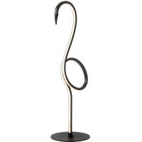 Elstead Lighting Flamingo lampa stołowa 1x6 W czarna FLAMINGO-TL-BLK