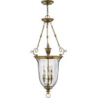 Elstead Lighting Cambridge lampa wisząca 3x60 W mosiądz oksydowany HK-CAMBRIDGE-P-L