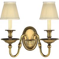 Elstead Lighting Cambridge kinkiet 2x40 W mosiądz oksydowany HK-CAMBRIDGE2