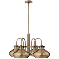 Elstead Lighting Congress lampa wisząca 4x100 W szczotkowany karmel HK-CONGRESS4-C-BC