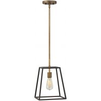 Elstead Lighting Fulton lampa wisząca 1x60 W mosiądz-brązowa HK-FULTON-P