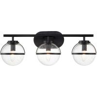 Elstead Lighting Hollis kinkiet 3x40 W czarny HK-HOLLIS3-C-BK-BATH