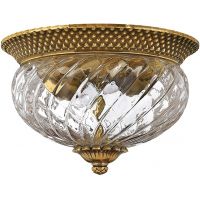 Elstead Lighting Plantation plafon 2x60 W oksydowany mosiądz HK-PLANTATION-FS-BB