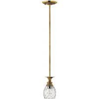 Elstead Lighting Plantation lampa wisząca 1x60 W oksydowany mosiądz HK-PLANTATION-MP-BB