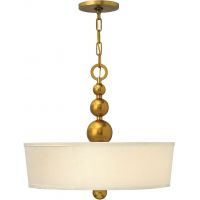 Elstead Lighting Zelda lampa wisząca 3x60 W vintage mosiądz HK-ZELDA-P-B-VS