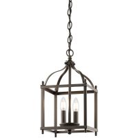 Elstead Lighting Larkin lampa wisząca 2x60 W stary brąz KL-LARKIN-P-S-OZ