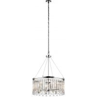 Elstead Lighting Piper lampa wisząca 6x60 W chrom polerowany KL-PIPER-6P-PC