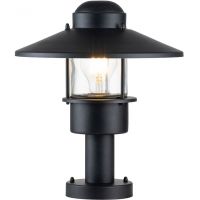 Elstead Lighting Klampenborg lampa stojąca zewnętrzna 1x60 W czarna KLAMPENBORG-PED-BK