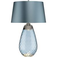 Elstead Lighting Lena lampa stołowa 1x60 W 1x7 W LED niebieska LENA-TL-L-BLUE