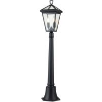 Quintiesse Alford Place lampa stojąca zewnętrzna 2x40 W czarna QN-ALFORD-PLACE-4B-S-MB