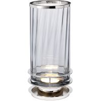 Quintiesse Arno lampa stołowa 1x9 W przydymiona/polerowany nikiel  QN-ARNO-SMOKE-PN