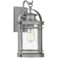 Quintiesse Booker kinkiet zewnętrzny 1x60 W przezroczysty-aluminium QN-BOOKER-S-IA