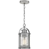 Quintiesse Booker lampa wisząca 1x60 W przezroczysta-aluminium QN-BOOKER8-S-IA
