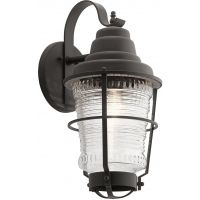Quintiesse Chance Harbor kinkiet zewnętrzny 1x60 W postarzany cynk QN-CHANCE-HARBOR-S