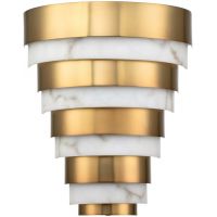 Quintiesse Echelon kinkiet 1x12 W stary mosiądz QN-ECHELON-W