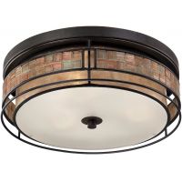 Elstead Lighting Laguna plafon 3x40 W renesansowa miedź QZ-LAGUNA-F-L