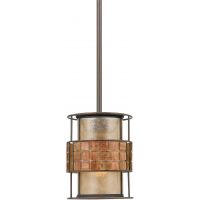 Elstead Lighting Laguna lampa wisząca 1x60 W renesansowa miedź QZ-LAGUNA-MP