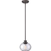 Elstead Lighting Trilogy lampa wisząca 1x60 W stary brąz QZ-TRILOGY-MP