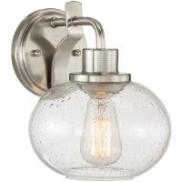 Elstead Lighting Trilogy kinkiet 1x60 W szczotkowany nikiel QZ-TRILOGY1-BN