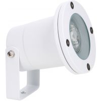 Forlight Post lampa gruntowa 1x8W biała PX-1400-BLA