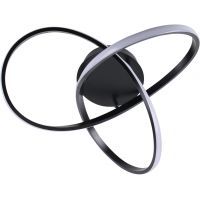 Goldlux Oskar lampa podsufitowa 1x30 W czarna 329684