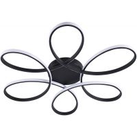 Goldlux Fiore XL lampa podsufitowa 1x42 W czarna 331823