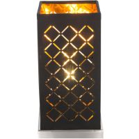 Globo Lighting Clarke lampa stołowa 1x40W czarna/złota 15229T1