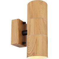 Globo Lighting Style kinkiet zewnętrzny 2x35W drewno 3201-2W