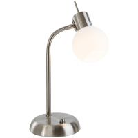 Globo Lighting Loxy lampa biurkowa 1x5 W biała-nikiel 571601016X