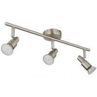 Globo Lighting Kinley kinkiet 3x3 W nikiel 57385-3