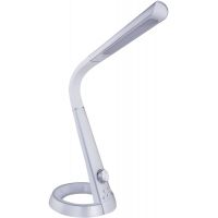 Globo Lighting Mitti lampka RGB 1x8 W biała-srebrna 58376S