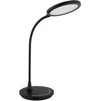 Globo Lighting lampa biurkowa 1x12 W czarna-opal 58483