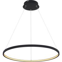 Globo Lighting Ralph lampa wisząca 1x29W LED czarny mat/opal 67192-29B