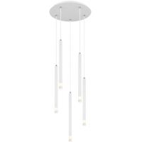 Globo Lighting Ryan lampa wisząca 5x4 W biała 15629W-5