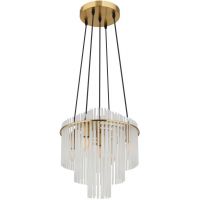 Globo Lighting Gorley lampa wisząca 5x40 W złota 15698H2M