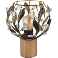 Globo Lighting Mika lampa stołowa 1x40 W złota 15759T