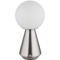 Globo Lighting Sora lampa stołowa 1x1,5 W nikiel 21029N