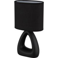 Globo Lighting Triangle lampa stołowa 1x40 W czarna 21731S