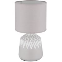 Globo Lighting Rela lampa stołowa 1x40 W szara 21733AS