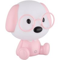 Globo Lighting Puppy lampka nocna dziecięca 1x1 W różowa 21761P
