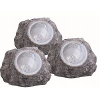 Globo Lighting Solar lampa gruntowa 1x0,06 W szara 3302-3