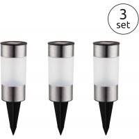 Globo Lighting Solar lampa gruntowa 1x0,06 W stal 33254-3