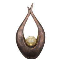 Globo Lighting Solar lampa solarna stojąca 1x0,02 W brązowa 33468