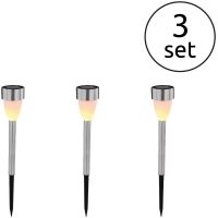 Globo Lighting Solar lampa stojąca 1x0,06 W stal 33576-3