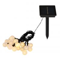 Globo Lighting Solar girlanda zewnętrzna 1x0,06 W czarny 36352-20