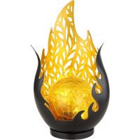 Globo Lighting Solar lampa stojąca 1x0,06 W czarny-złoty 36534